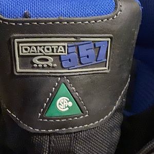 Steel toe work boots